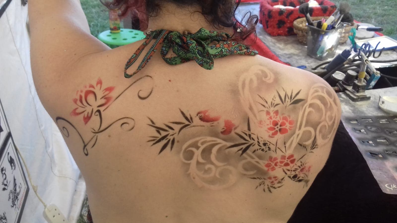 Airbrush tattoo design 1